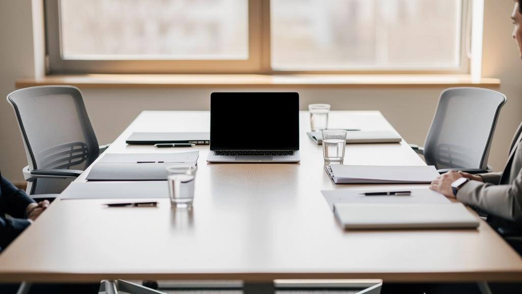 Discussion entre un salarié et un responsable RH