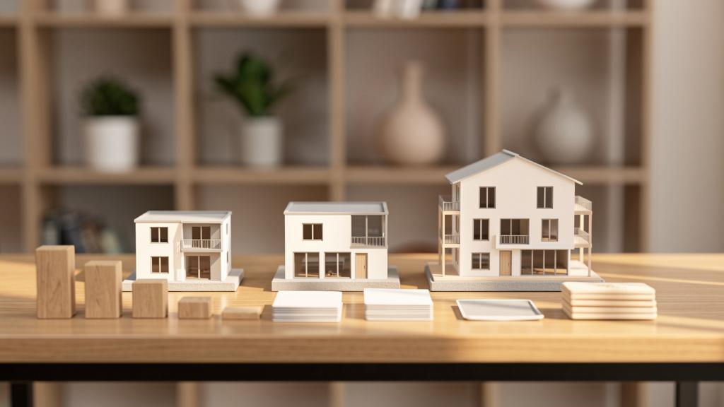 Fourchettes de prix par taille de logement
