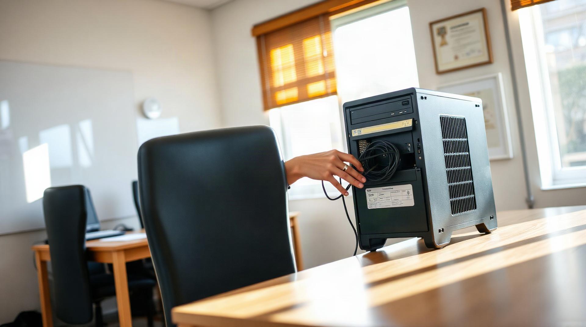 Support informatique dans un établissement scolaire